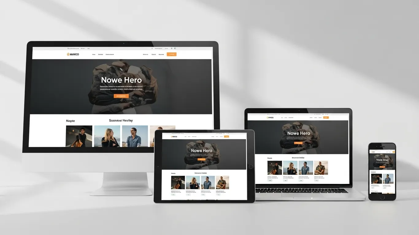 最新のホームページデザイン